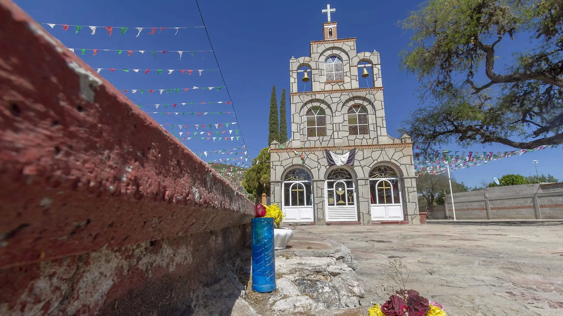 La estructura de la capilla